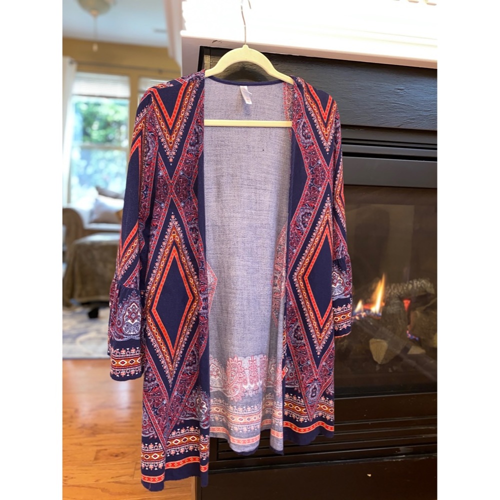 Colorful cardigan